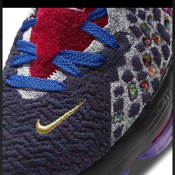 Brand New LeBron James 17 What The Size 14 Multicolored Sneaker Box Included - Picture 6 of 16